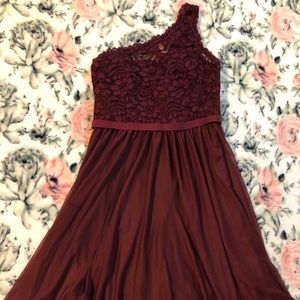 David’s Bridal Bridesmaid Dress